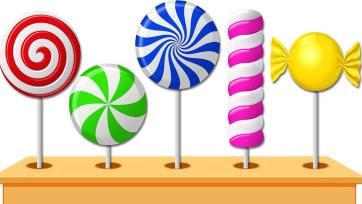 The Lollipop Garden - A Colorful Candy Story for Happy Kids